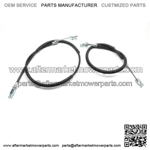 Brake Cable Set Fits EZGO Marathon Golf Cart 1974-1987 Driver / Passenger Side