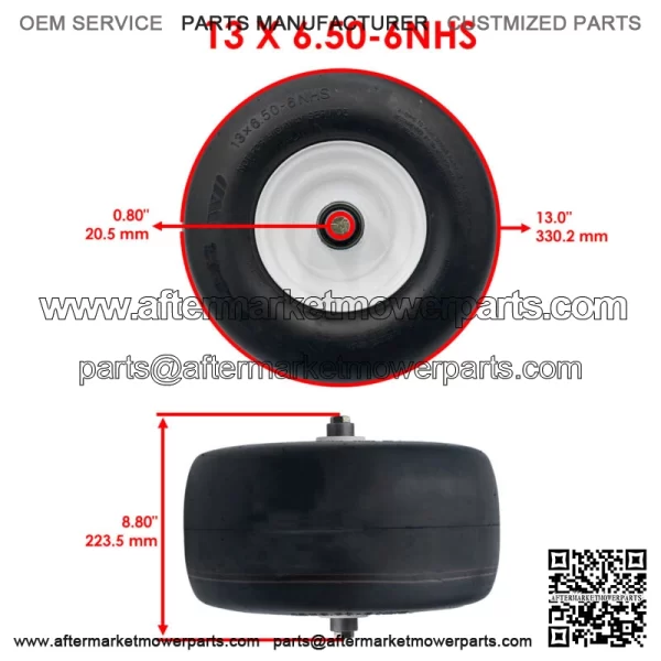 Wheel Caster Assembly For Exmark Lazer Z As LAS25KC604 LAS28KA524 604 724 - Image 2