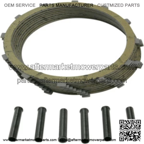 Clutch Friction Aramid Fiber Plates Harley Sportster Ironhead (For: Harley-Davidson)