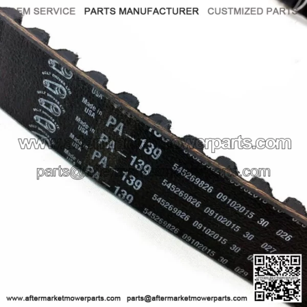 Belt Drives LTD 1 1/2" Panther 139 Tooth Rear Drive Belt Harley Touring Chopper (For: Harley-Davidson)