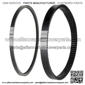 Golf Cart Clutch Drive & Starter Belts Kit for EZGO TXT, Medalist, Workhorse 1994-2013 with Robin 295/350cc 4 Cycle Engines, OEM# 72054G01 26414G01 72025G01 26414G01 630587