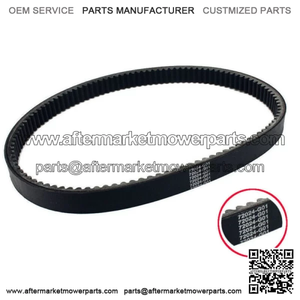Golf Cart Drive Belt for EZGO 1994-2009 4-Cycle 72024-G01 72025-G01 72054-G01