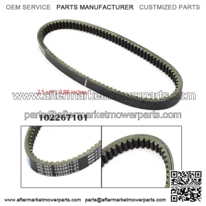 Drive Transmission Belt fit for Club Car XRT1200 XRT1200SE Pioneer 1200 1200SE