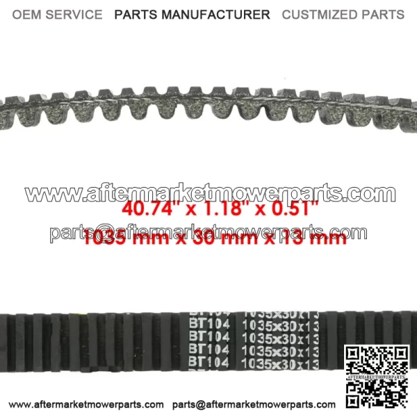 Drive Belt for Polaris Sportsman 800 EFI 2007 2008 2010 2012 2013 2014 For: Polaris Sportsman 800 - Image 2