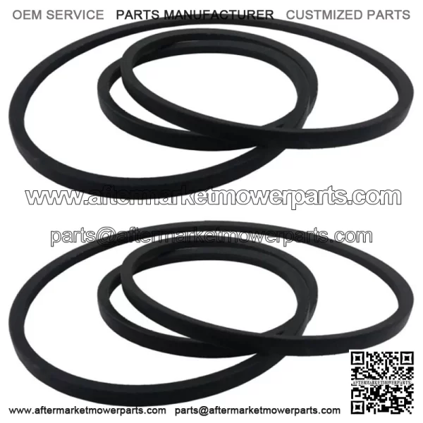 2 Lawn Mower 50" Deck Belts For  TimeCutter 119-8820 1198820 SS5000 SS5060
