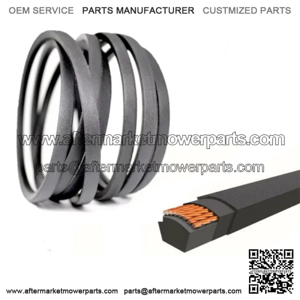 42" Deck Spindle Belt For  TimeCutter Ss4200 Ss4225 Ss4250  113.5" x 1/2"