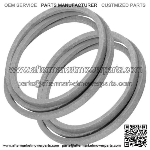 754-0467 Drive Belt For Cub Cadet 1170 1180 1212 1600 1800 LT 1040 - Image 2