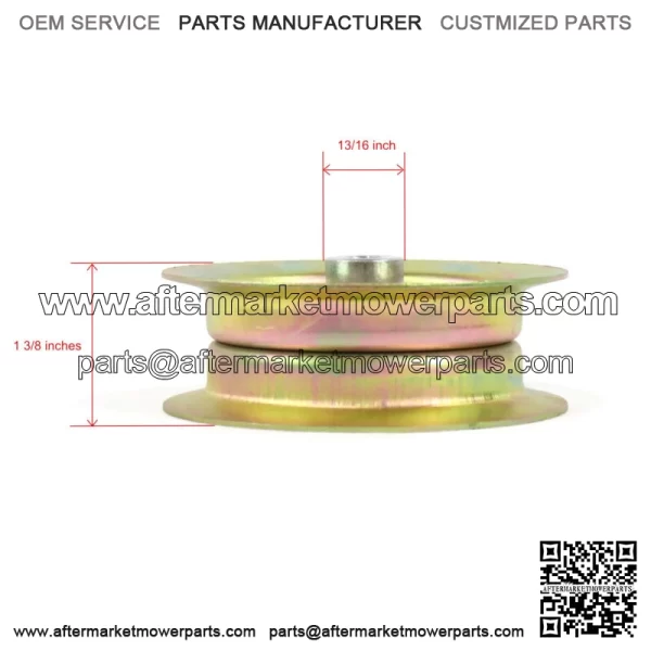 Flat Idler Pulley for 2011  TimeCutter SS 5000 74630 Riding Mower Tractor - Image 2
