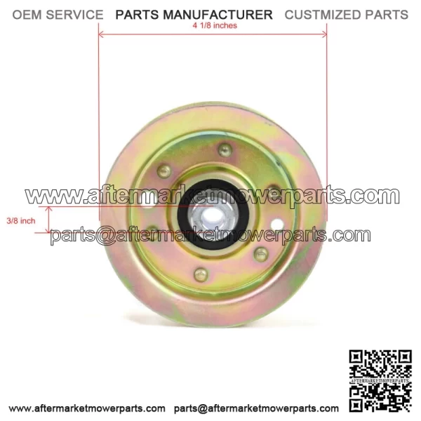 Flat Idler Pulley for 2011  TimeCutter SS 5000 74630 Riding Mower Tractor - Image 3