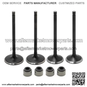 Intake Exhaust Valves & Seals Kit For Yamaha Raptor 700 / Rhino 700 / Viking 700 / Kodiak 700 / Grizzly 700