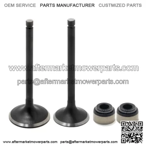 Intake Exhaust Valves & Seals Kit For Yamaha Kodiak 400 450 / Rhino 450 / Wolverine 450 / Grizzly 400 450