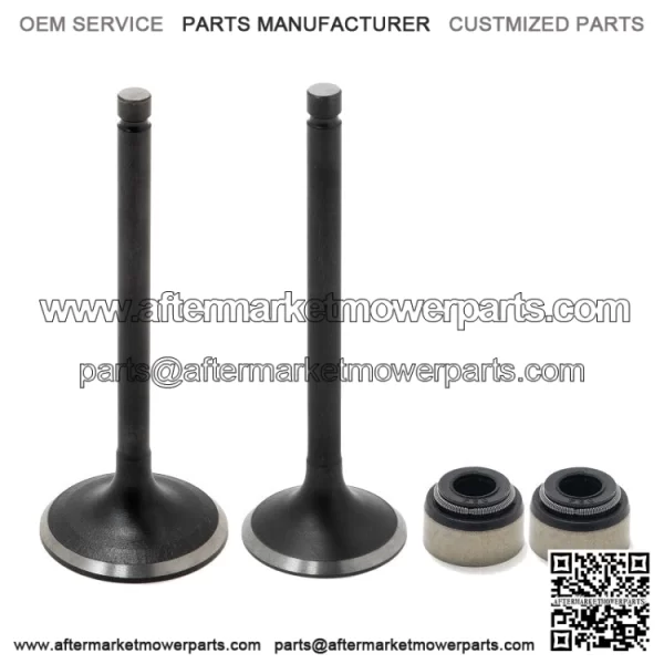 Intake Exhaust Valves & Seals Kit For Yamaha Kodiak 400 450 / Rhino 450 / Wolverine 450 / Grizzly 400 450