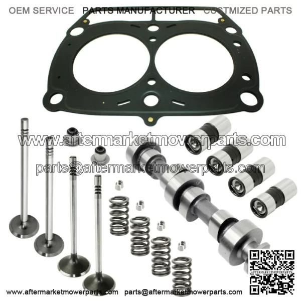 Camshaft and Cylinder Head Valve Gasket Kit Fits Polaris Sportsman 800 2008 2009 For: Polaris Sportsman 800
