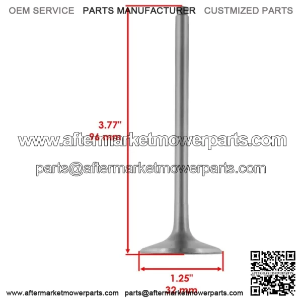 2x Intake & Exhaust Valve for Polaris Ranger 570 15-16 / Sportsman Forest 570 14 For: Polaris Sportsman 570 - Image 2