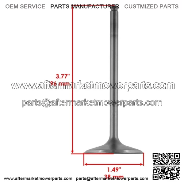 2x Intake & Exhaust Valve for Polaris Ranger 570 15-16 / Sportsman Forest 570 14 For: Polaris Sportsman 570 - Image 3