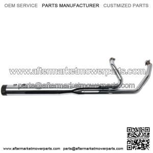 Chrome Sidewinder 2 into 1 Header Exhaust System Harley Touring (For: Harley-Davidson)