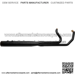Cycle Black 2 into 1 Sidewinder Complete Exhaust System 07-16 Harley Touring (For: Harley-Davidson)