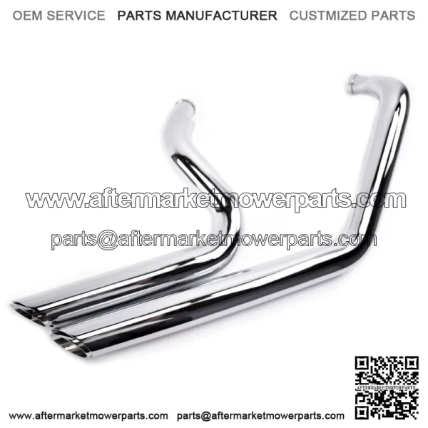 Chrome Staggered Shortshots Short Shots Exhaust Drag Pipes Harley Sportster 14+ (For: Harley-Davidson)