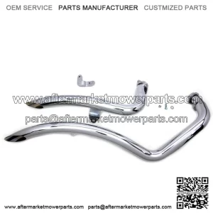 Chrome 2" Curvado Big Radius Drag Exhaust Pipes 2004-2013 Harley Sportster (For: Harley-Davidson)