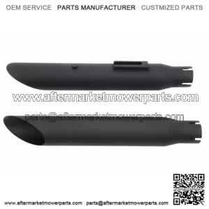 Flat Black Slip-On Slash Cut Exhaust Mufflers Baffle 1980-2003 Harley Sportster (For: Harley-Davidson)