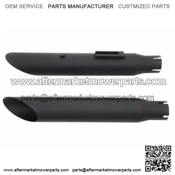 Flat Black Slip-On Slash Cut Exhaust Mufflers Baffle 1980-2003 Harley Sportster (For: Harley-Davidson)