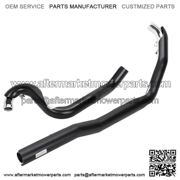 ACM Black True Duals Headers Exhaust Pipes System Harley Touring Bagger 95-08 (For: Harley-Davidson)
