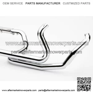 Cobra Chrome PowerPort Dual Headers Exhaust 2009-2016 Harley Touring Dresser (For: Harley-Davidson)