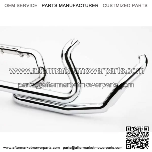 Cobra Chrome PowerPort Dual Headers Exhaust 2009-2016 Harley Touring Dresser (For: Harley-Davidson)