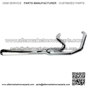 Bassani Chrome Road Rage 2 Into 1 Megaphone Exhaust System Harley Dyna FXD 91-05 (For: Harley-Davidson)