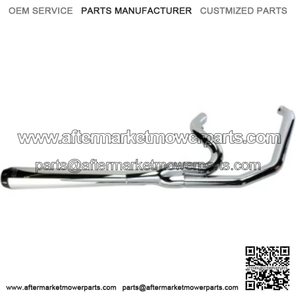 Bassani Chrome Road Rage 2 Into 1 Megaphone Exhaust System Harley Dyna FXD 91-05 (For: Harley-Davidson)