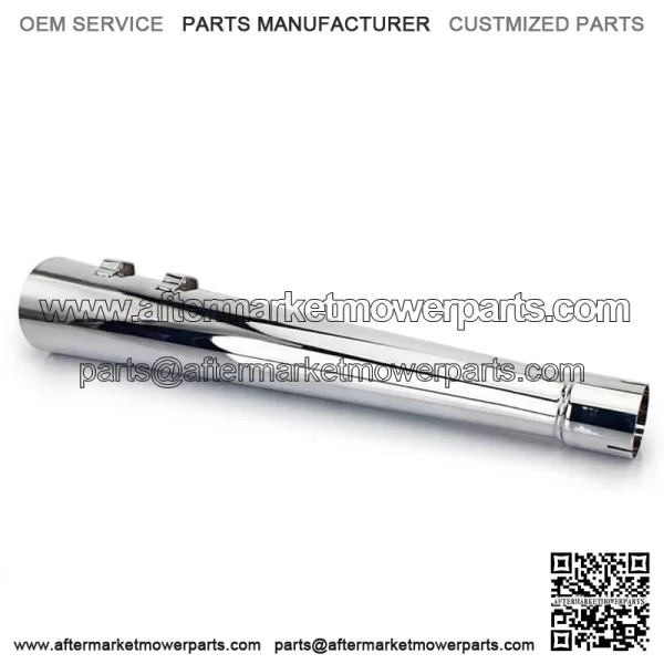 Chrome Stainless Steel Exhaust Muffler for Harley Touring - Image 3
