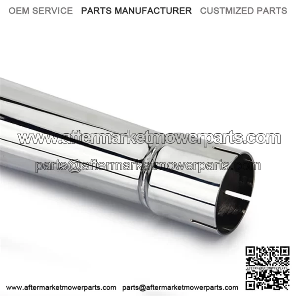 Chrome Stainless Steel Exhaust Muffler for Harley Touring - Image 5