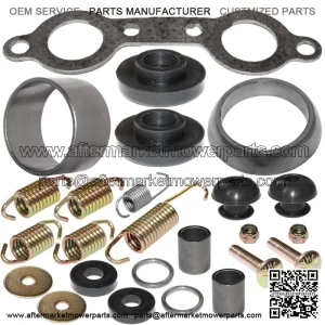 Exhaust Muffler Kit for Polaris Sportsman 800 EFI 2005 2006 2007 For: Polaris Sportsman 800