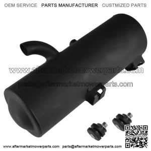 Exhaust Muffler Silencer For Polaris Sportsman 800 4X4 EFI 2007 Black Weld  For: Polaris Sportsman 800