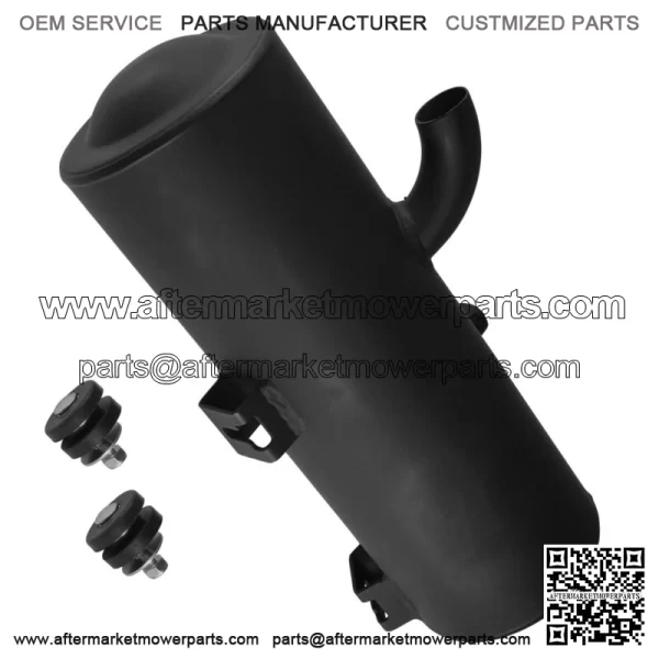 Exhaust Muffler Silencer For Polaris Sportsman 800 4X4 EFI 2007 Black Weld  For: Polaris Sportsman 800 - Image 5