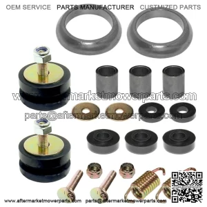 Exhaust Muffler Silencer Kit for Polaris Sportsman 800 6X6 EFI 09-14 W/Donuts For: Polaris Sportsman 800