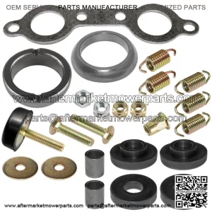 Exhaust Muffler Silencer Kit for Polaris Sportsman 800 EFI Forest 6x6 2007-2014 For: Polaris Sportsman 800