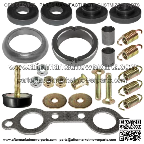Exhaust Muffler Silencer Kit for Polaris Sportsman 800 EFI Forest 6x6 2007-2014 For: Polaris Sportsman 800 - Image 2