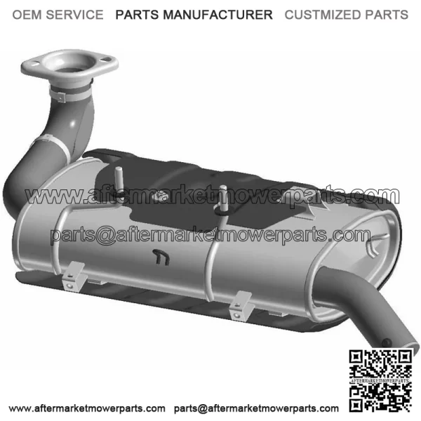 Polaris Genearal RZR 1000 EPS Exhaust Muffler Silencer 1262670