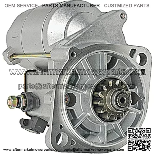410-52124 Starter Compatible with/Replacement for John Deere Tractor 790 3120 3320 3520 3720 4105 4115 4200 4210 4300 4310 4400 4410, Cub Cadet EX9200 EX3200 EX450 LX410 LX450 SX3100