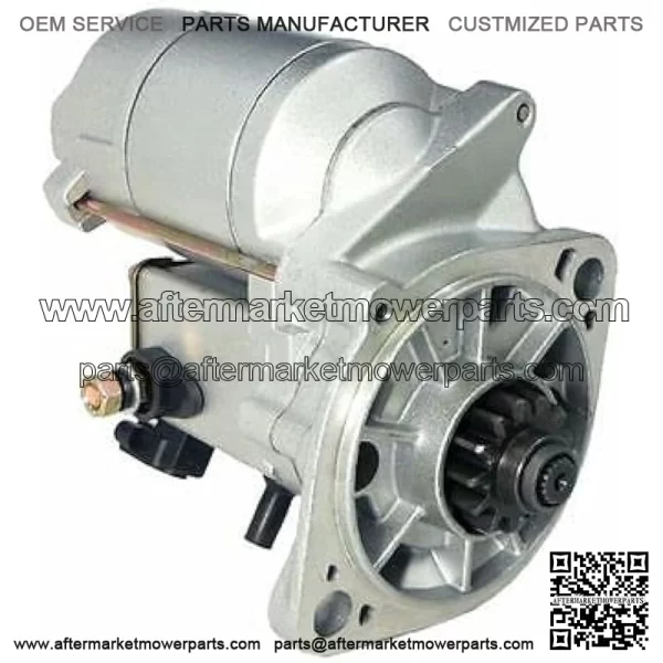 New Starter Compatible with/Replacement for John Deere 3032E 3038E 3120 3320 3520 3720 4105 4115 Tractors AM876435, AM878415, RG60654, SE501878, TY25233, TY25237, YM129129-77010, YM129407-77010