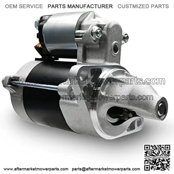 18404 New Starter Motor Replacement for John Deere Gator 4x2 TS CX CS Kawasaki FE250D FE290D FE350D FE400D OE#: 211632089, DAW26844, AW26844, SND0132, 41052062 - Image 2