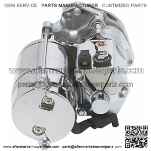 New Ultima Thunder Fire Chrome 1.75KW Top Post Starter 1989-2006 Harley Big Twin (For: Harley-Davidson)