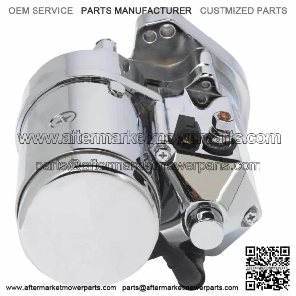 Ultima Thunder Fire Chrome 2.0KW Top Post Starter HD 1989-2006 Harley Big Twin (For: Harley-Davidson)