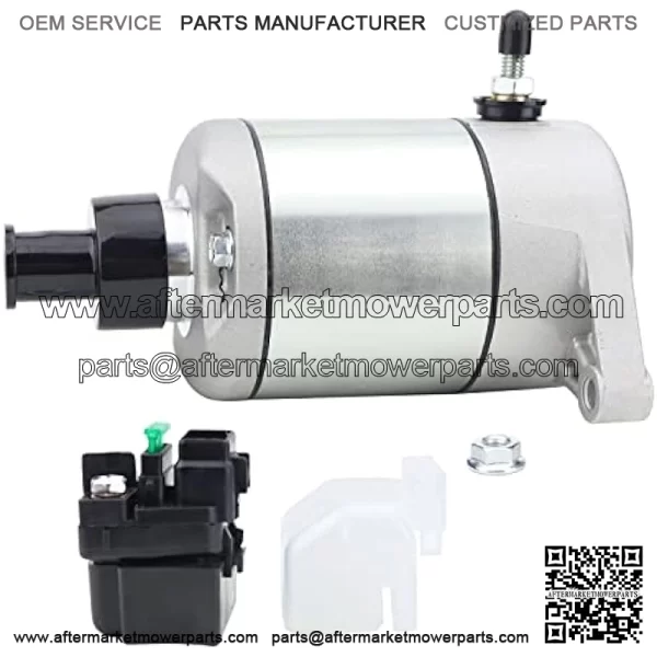 Starter and Relay for Suzuki 02-07 Eiger 400 Auto LT-A400 2WD/4WD ATV,Eiger 400 2WD/4WD LT-F400 2002-2007 31100-38F00 18809 18840 SMU0297 31800-03G00 - Image 5