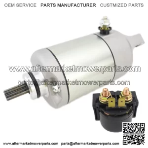 21163-1321 Starter & Relay for KAWASAKI Teryx 750 KRF750 2008-2010 SMU0280 18719 For: More than one vehicle