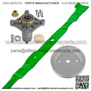 30" Deck Spindle & Blade Kit For Husqvarna RZ3016 For Poulan Pro 301ZX