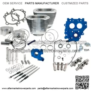 100" Silver Power Package Chain Drive Engine 585CE Cam Harley Twin Cam 99-06 (For: Harley-Davidson)