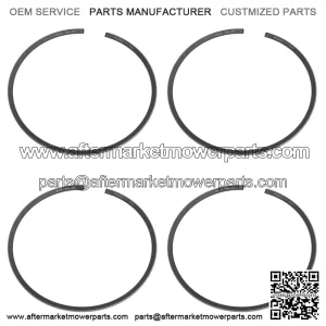 2 Sets  Standard Bore Piston Rings for Kawasaki 750 Jet Ski 1992-2002 80mm