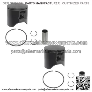 2  Standard Bore T-Moly Piston Kits for Polaris 850 Sleds Most 2019-2022 85mm